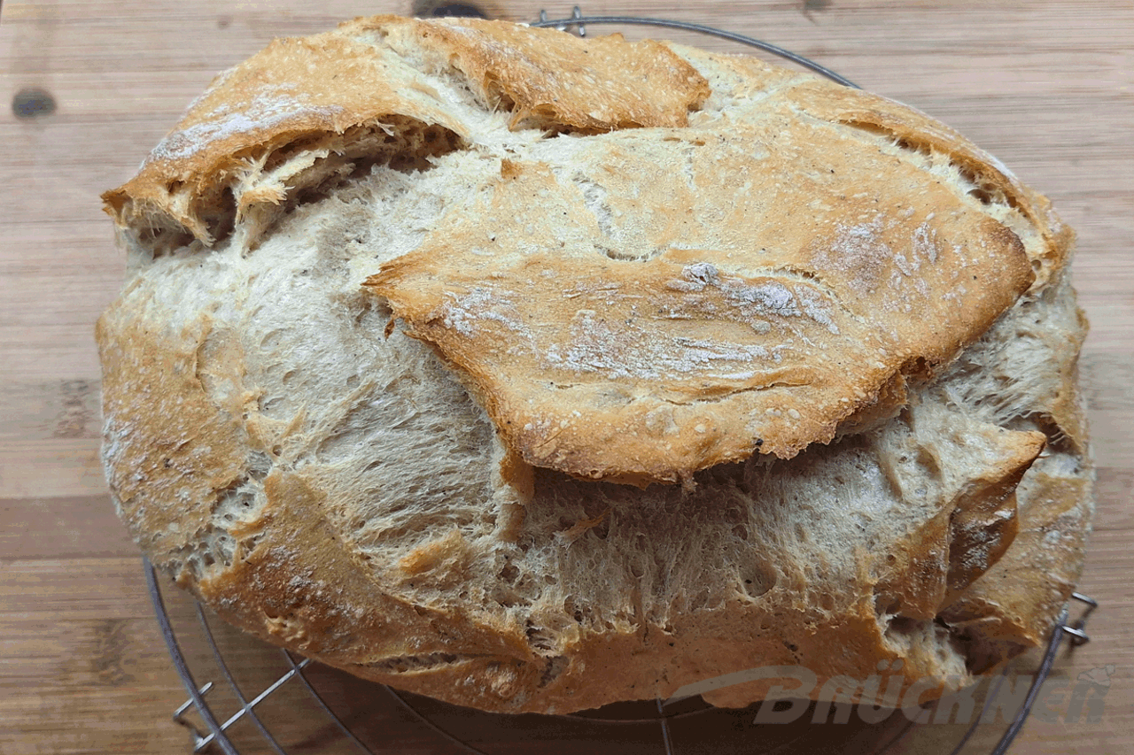 Dinkel-Kartoffelbrot.